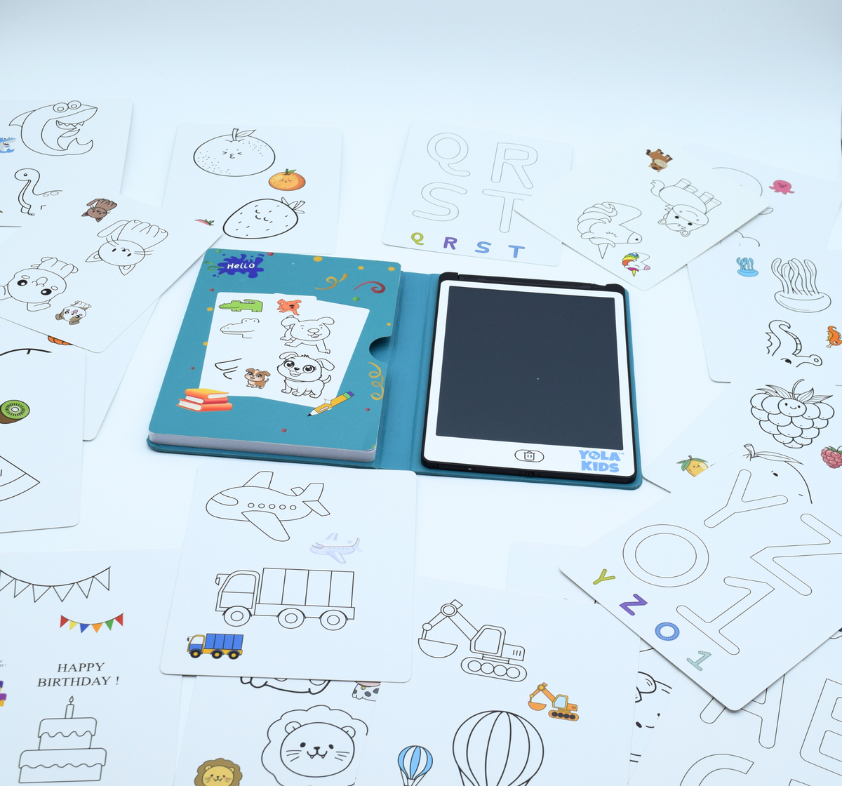 Alphabet & Numbers: Teaching Letters Through Drawing