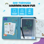 8.5" LCD Painting Board + 20 double sided cards (40 activities)
